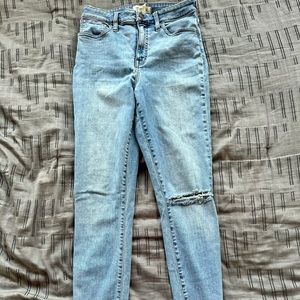 Madewell Curvy Roadtripper Tall Skinny Jeans
